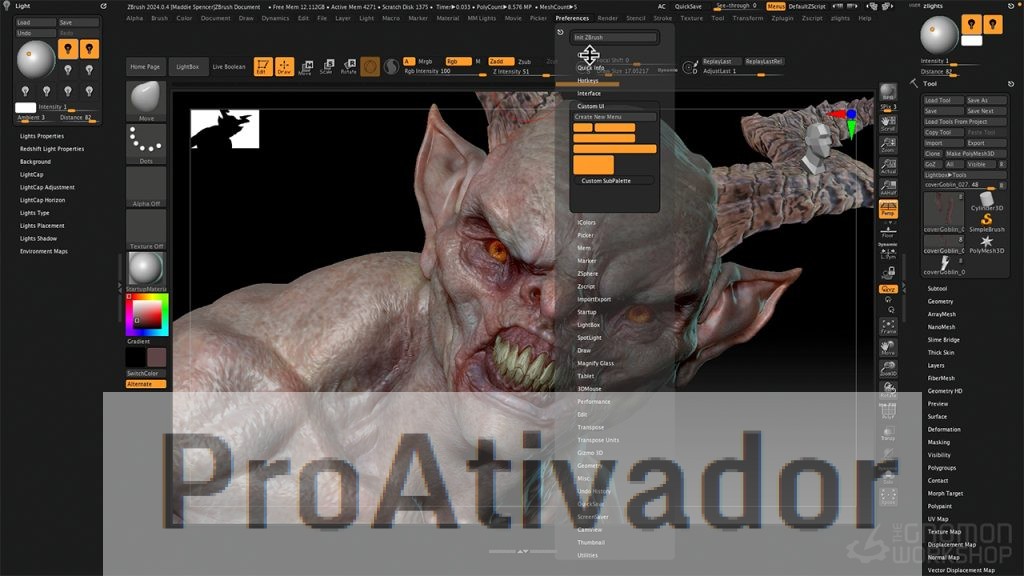 ZBrush Crackeado 2026.1.1 Download BR+PT
