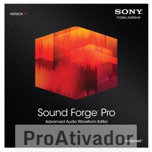 SOUND FORGE 18 Crackeado Pro 18.0.21 Portugues Baxiar