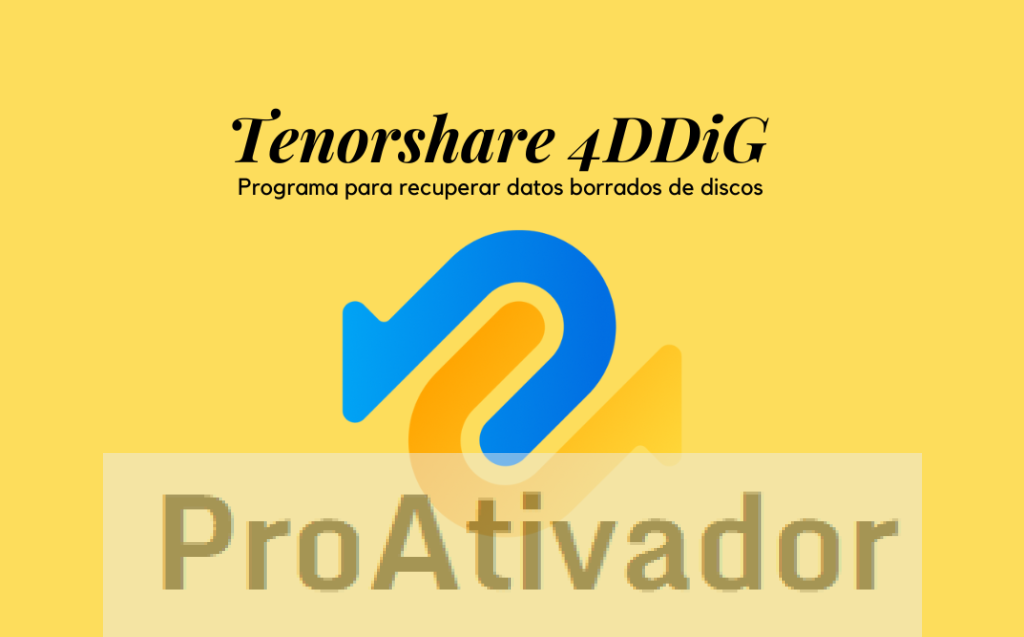Tenorshare 4DDiG Crackeado 10.8.1.15 Baixar Ativador PT-BR