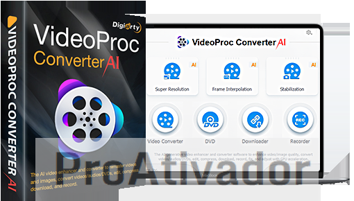​​VideoProc Converter AI 8.5 Crackeado Baixar Português PT-BR