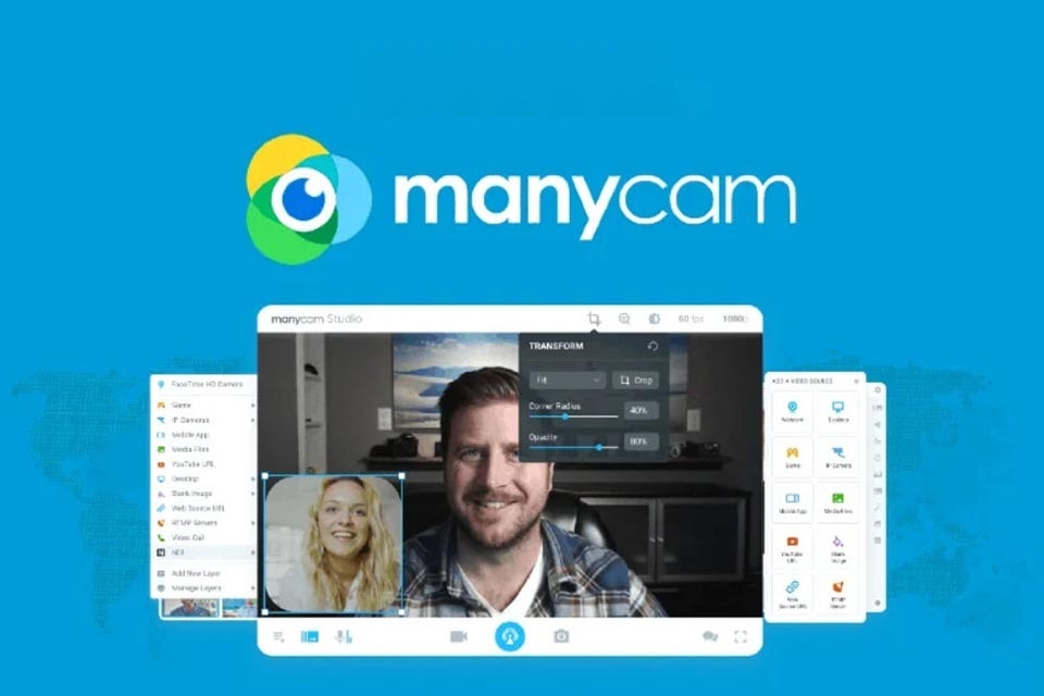 ManyCam 9.1.0.5 Crackeado Sem Marca D'água 2026​ PT-BR